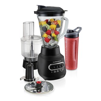 Hamilton Beach - MultiBlend Kitchen System w/ 52oz Glass Jar